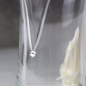 Personalised Large Hand Cut Little Hearts Glass Vase