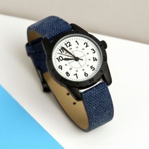 Boy's Personalised Engraved Holy Communion Blue Watch