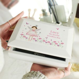 Girl's Personalised Fairy Princess Jewellery Box