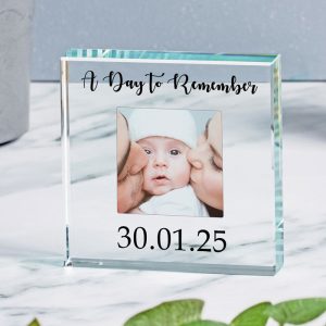 Personalised A Day To Remember Glass Photo Token
