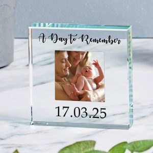 Personalised A Day To Remember Glass Photo Token