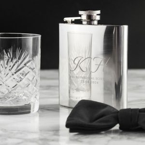 Personalised Graduation Hip Flask 6oz Stainless Steel