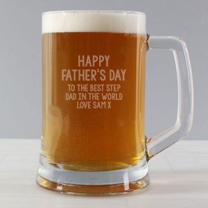 Personalised Free Text Pint Stern Glass Tankard