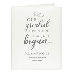 Personalised Our Greatest Adventure Traditional Photo Album