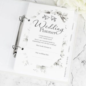 Personalised Autumnal Wedding Planner