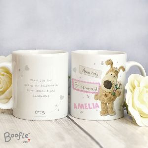Personalised Boofle Flower Girl Wedding Mug