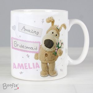 Personalised Boofle Flower Girl Wedding Mug