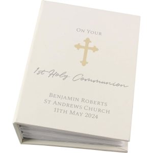 Personalised 6x4 Inch Christening Or Communion Photo Album
