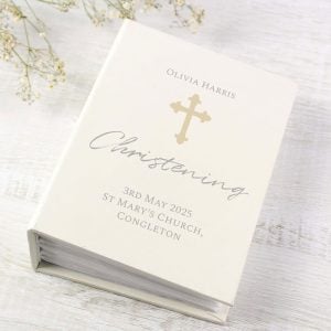 Personalised 6x4 Inch Christening Or Communion Photo Album