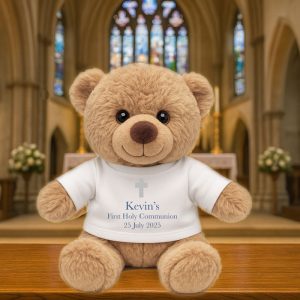 Personalised Kid's Communion or Baptism Teddy Bear