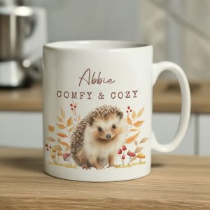 Personalised Ceramic Hedgehog Mug