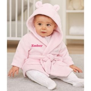 Personalised Baby Bath Robe in a Gift Box 0-24 Months