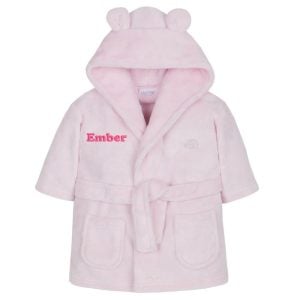 Personalised Baby Bath Robe in a Gift Box 0-24 Months