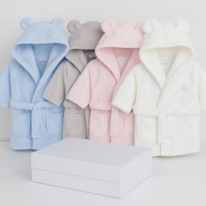 Personalised Baby Bath Robe in a Gift Box 0-24 Months