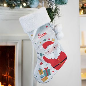 Personalised Santa Christmas Stocking