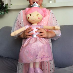 Personalised Princess Ballerina Rag Doll