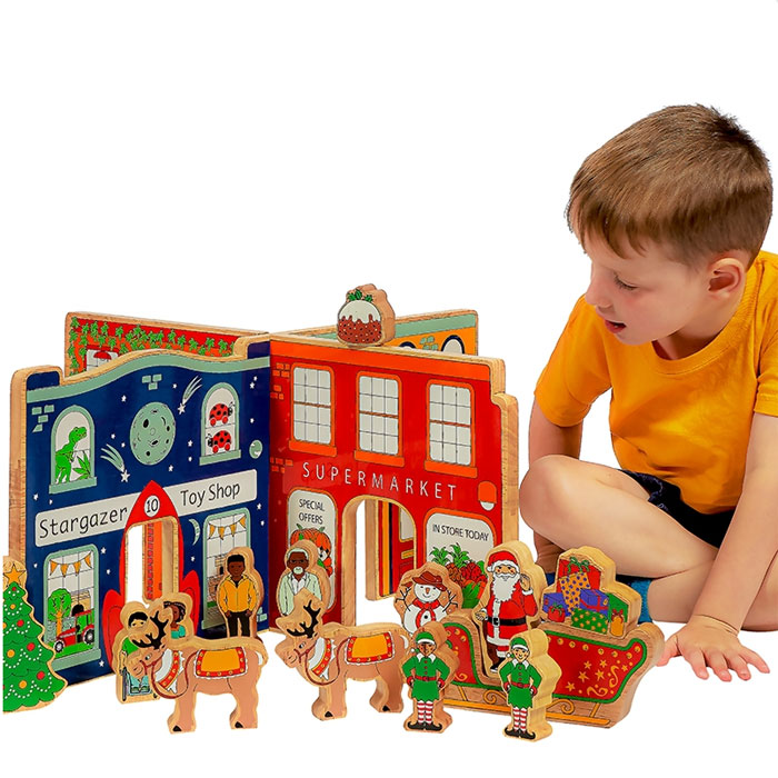 Lanka Kade Wooden Town Toy World Fair Trade Playset