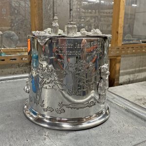 Personalised Engraved Pewter Teddy Bears Picnic Money Box