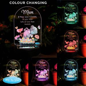 Personalised Me to You Tatty Teddy Garden LED Solar Light