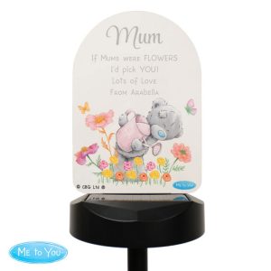 Personalised Me to You Tatty Teddy Garden LED Solar Light