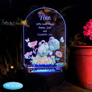 Personalised Me to You Tatty Teddy Garden LED Solar Light