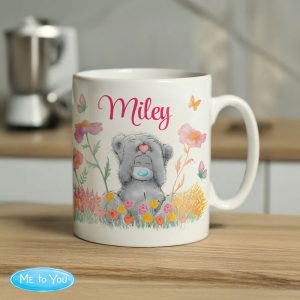 Personalised Me to You Flowery Tatty Teddy Mug
