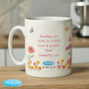 Personalised Me to You Flowery Tatty Teddy Mug