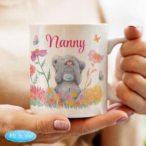 Personalised Me to You Flowery Tatty Teddy Mug
