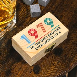 Personalised Big Age Whisky Stones - Birthday Gift