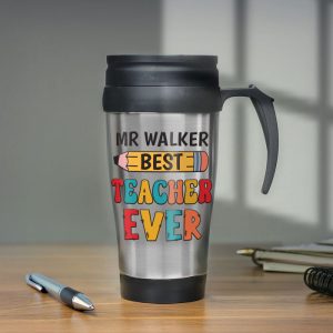 Personalised Best Teacher Thermal Mug Thank You Gift
