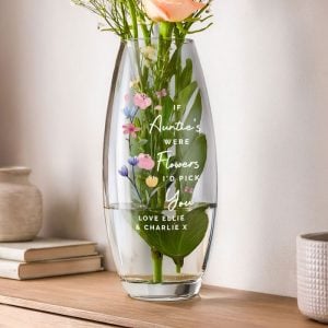 Personalised I'd Pick You Colourful Text Bullet Vase