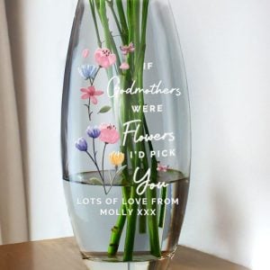 Personalised I'd Pick You Colourful Text Bullet Vase