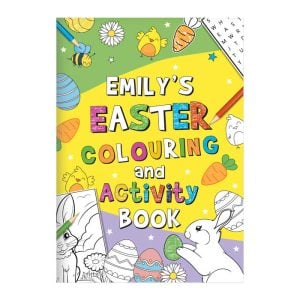 Children's Personalised Easter Activity & Colouring Book