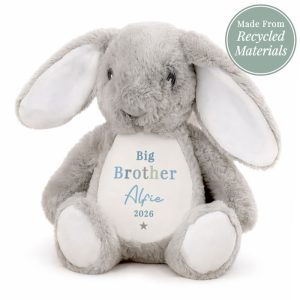 Personalised Big or Little Brother Bunny Rabbit Soft Toy