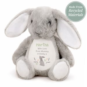 Boy's or Girl's Personalised Easter Bunny Soft Toy Gift