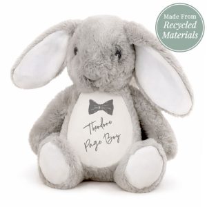 Personalised Page Boy Bunny Thank You Gift