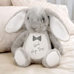 Personalised Page Boy Bunny Thank You Gift