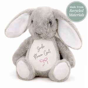 Personalised Flower Girl Bunny Thank You Gift