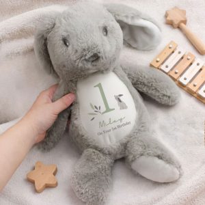 Personalised Woodland Bunny Soft Toy