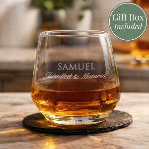 Personalised Engraved Redefined Glass Tumbler