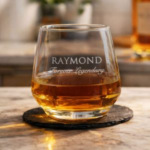 Personalised Engraved Redefined Glass Tumbler
