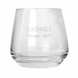 Personalised Engraved Redefined Glass Tumbler