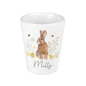 Personalised Easter Bunny Ceramic Egg Cup