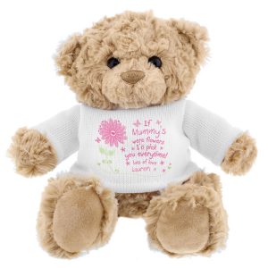 Personalised I'd Pick You Teddy Bear in a T-Shirt - Any Name