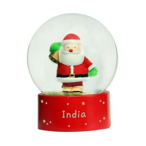 Personalised Santa Snow Globe Children's Christmas Keepsake