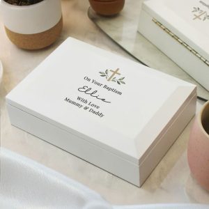 Personalised Holy Communion or Confirmation Jewellery Box