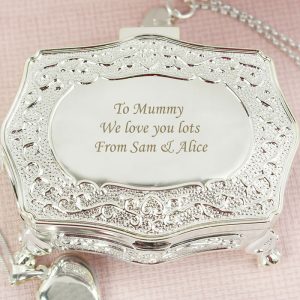Personalised Antique Style Trinket Box