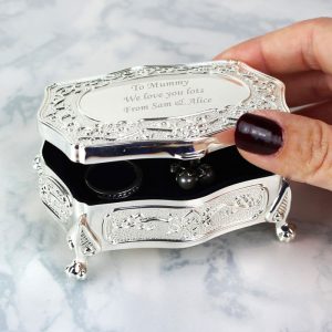 Personalised Antique Style Trinket Box