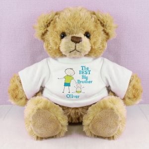 Personalised Best Big Brother Teddy Bear – Exclusive Gift