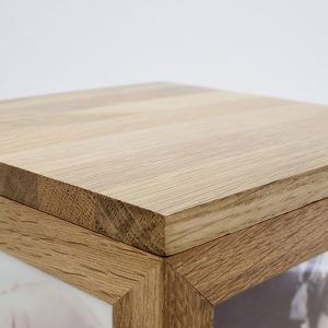 Personalised Christening Communion Oak Photo Keepsake Box